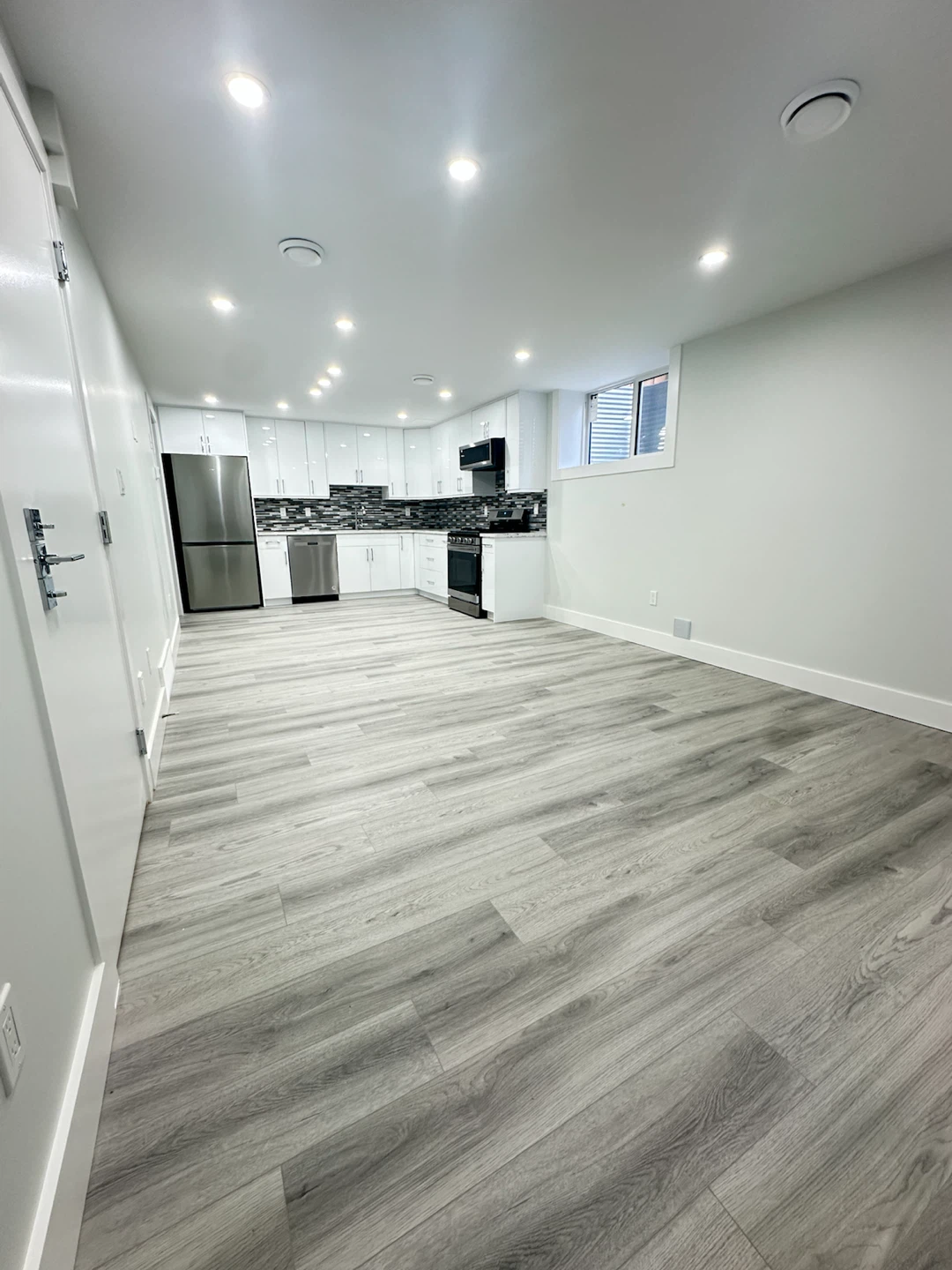 Newly Renovated Basement Suite with Kitchen and Bedroom