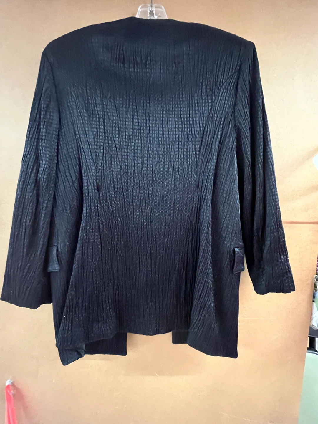 Jean Claude Poitras Black Textured Jacket - photo 2