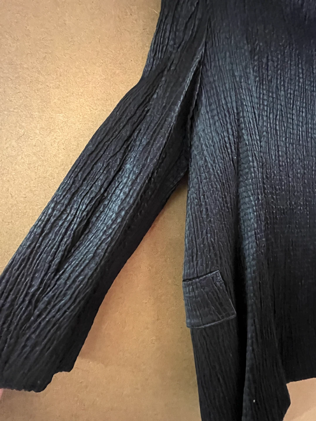 Jean Claude Poitras Black Textured Jacket - photo 3