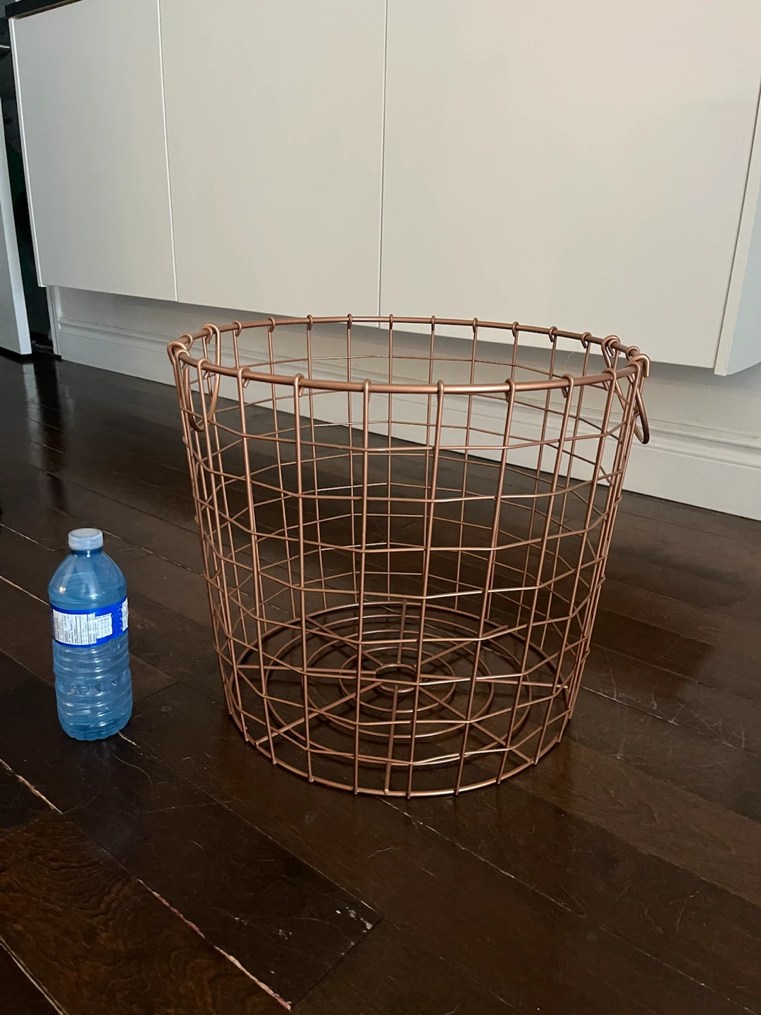 Copper Wire Storage Basket with handles