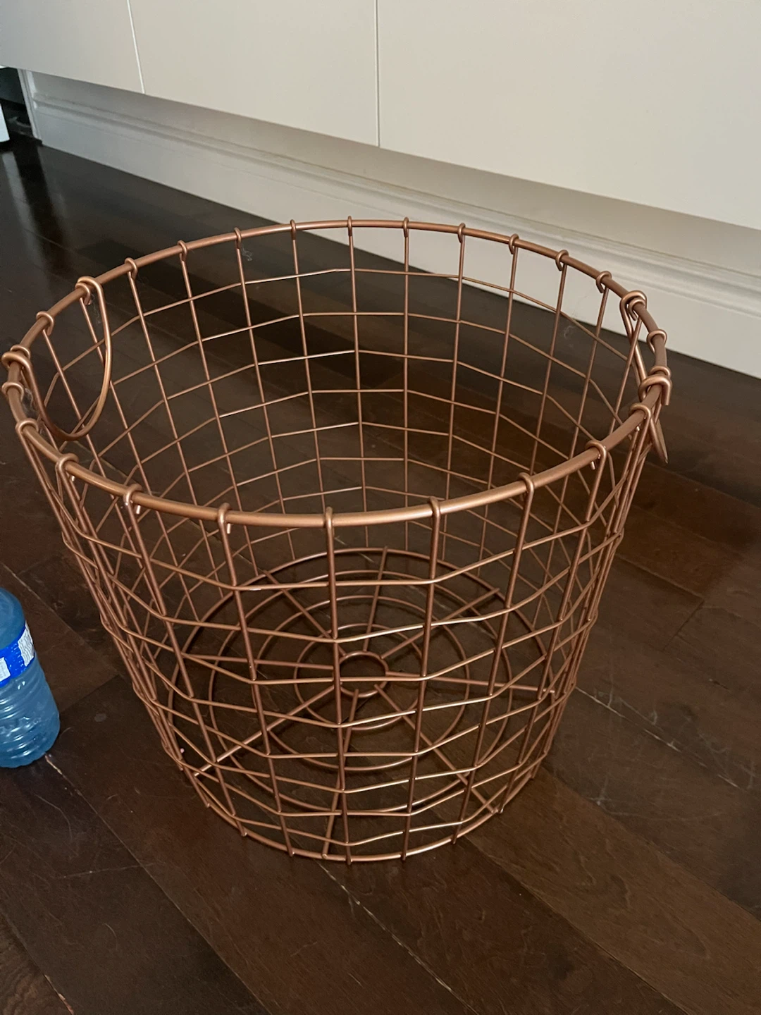 Copper Wire Storage Basket with handles - photo 2