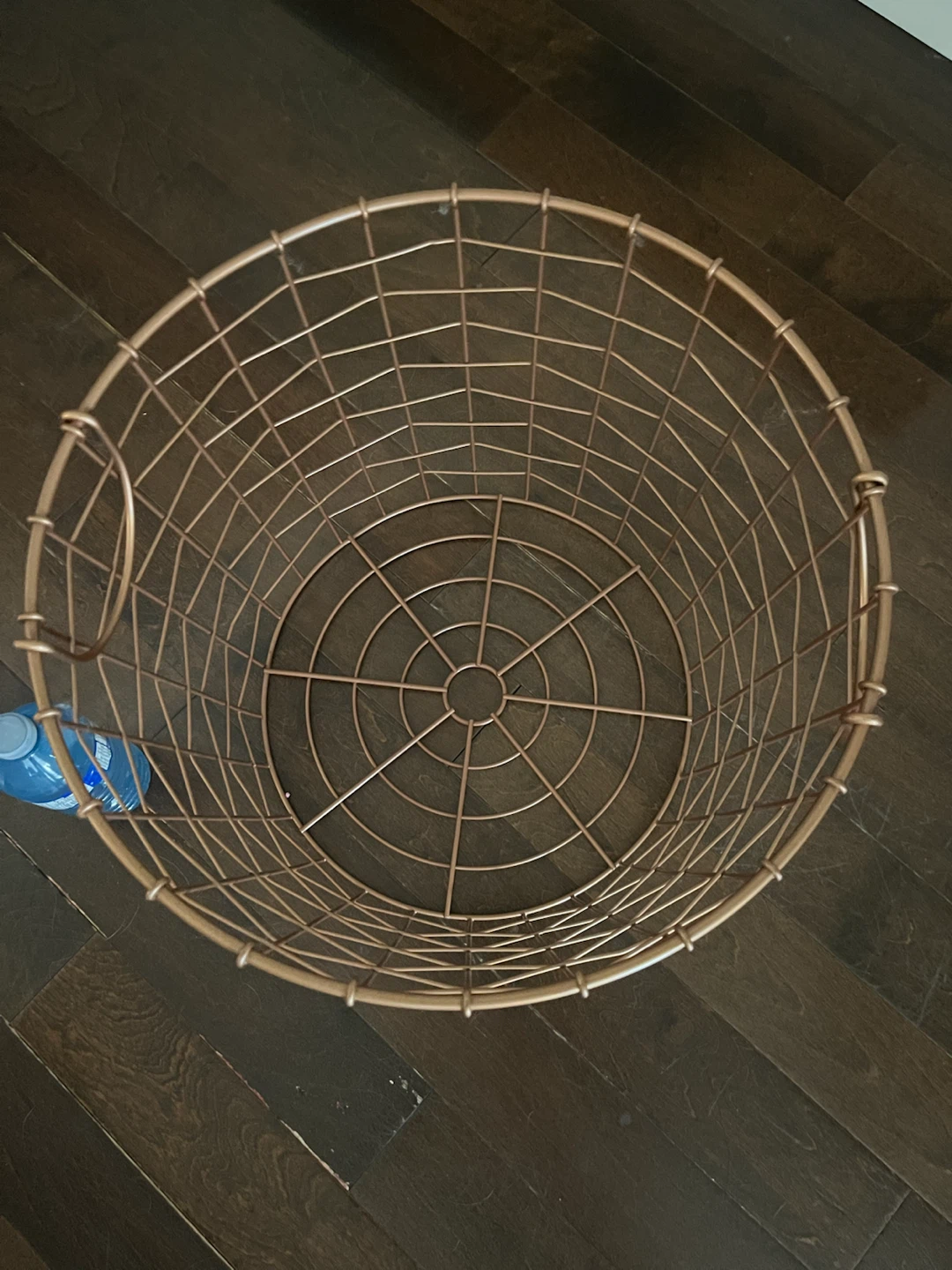 Copper Wire Storage Basket with handles - photo 3