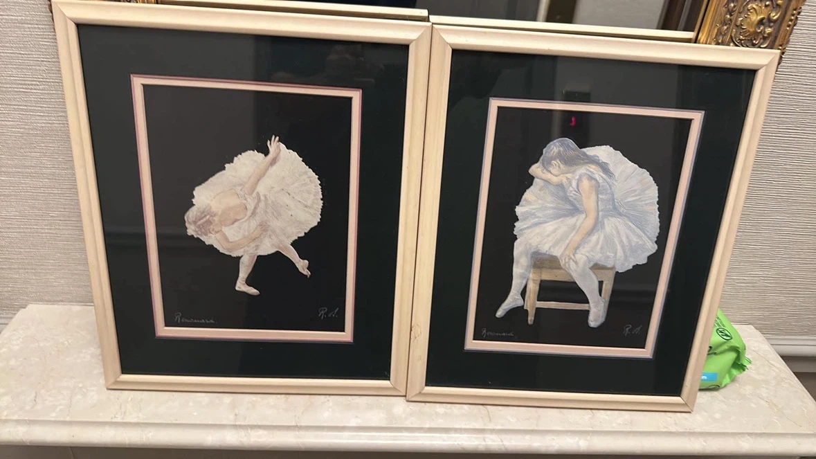 Framed Ballerina Art Prints - Set of 2 - photo 2