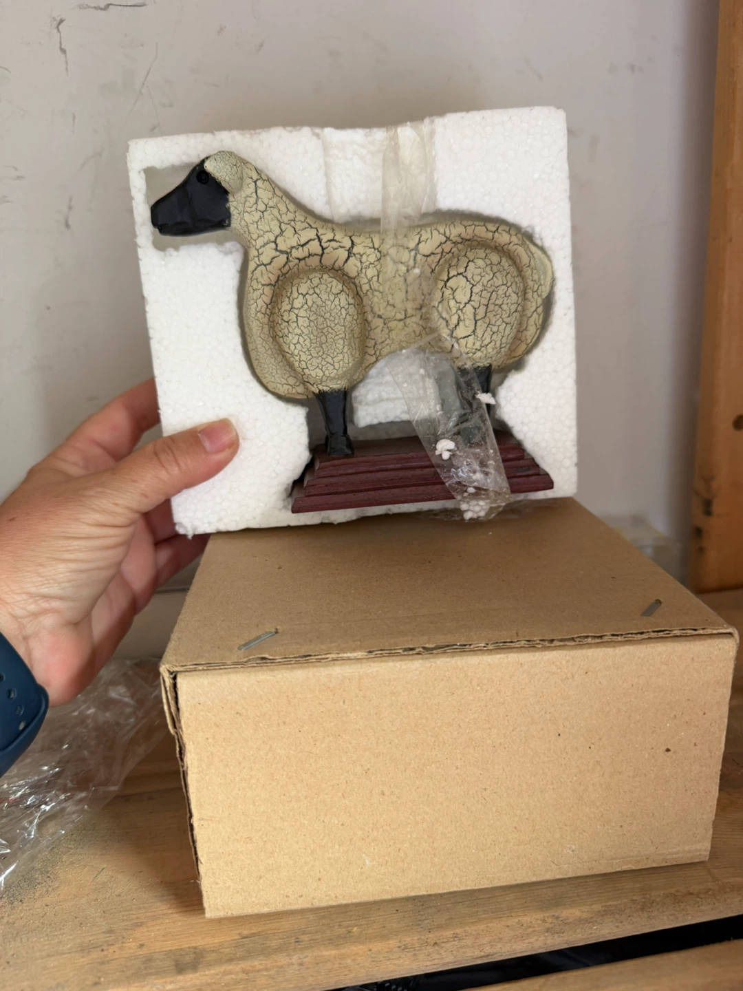 Decorative Sheep Figurine