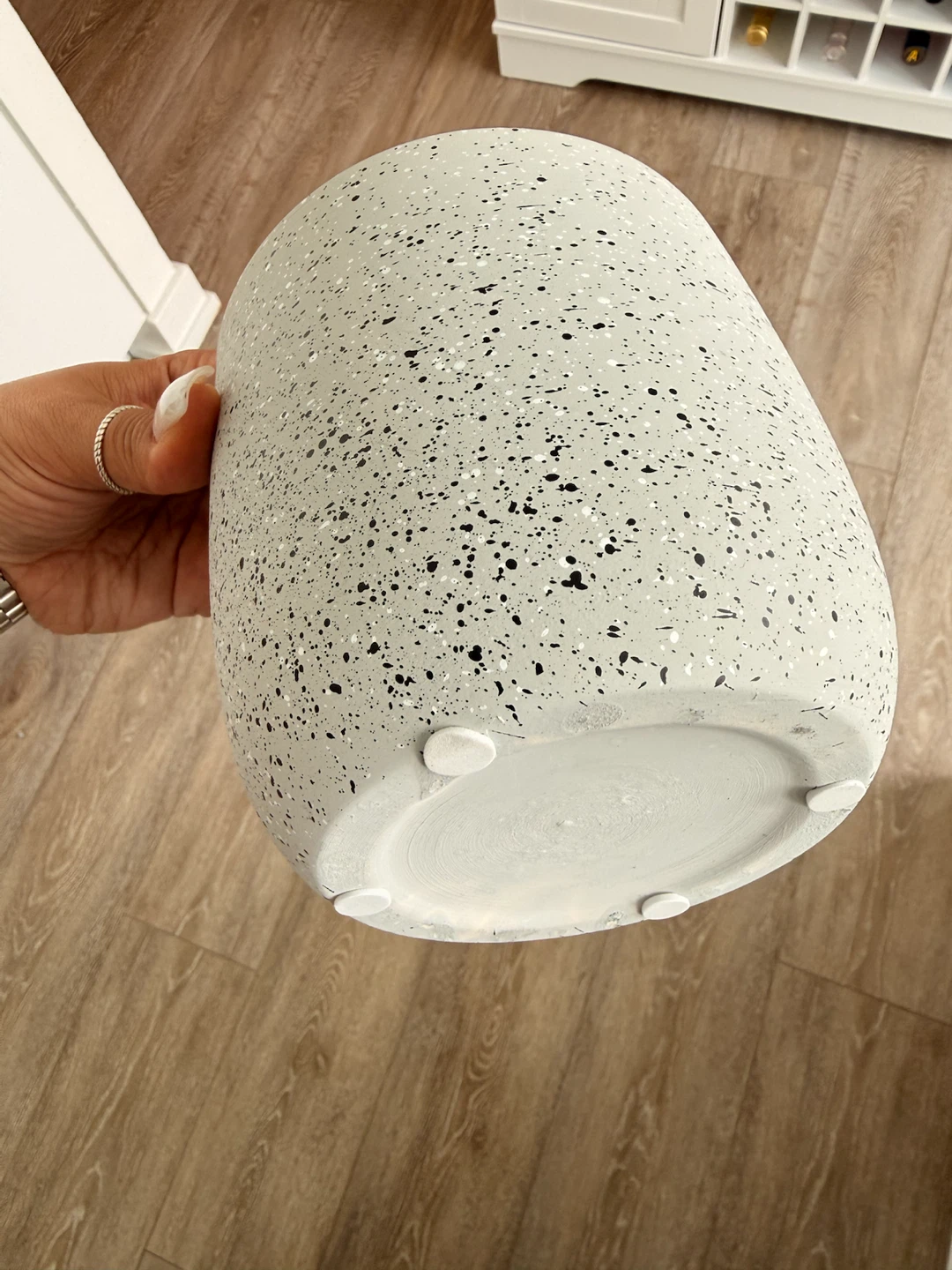 Grey Speckled Planter Pot - photo 4