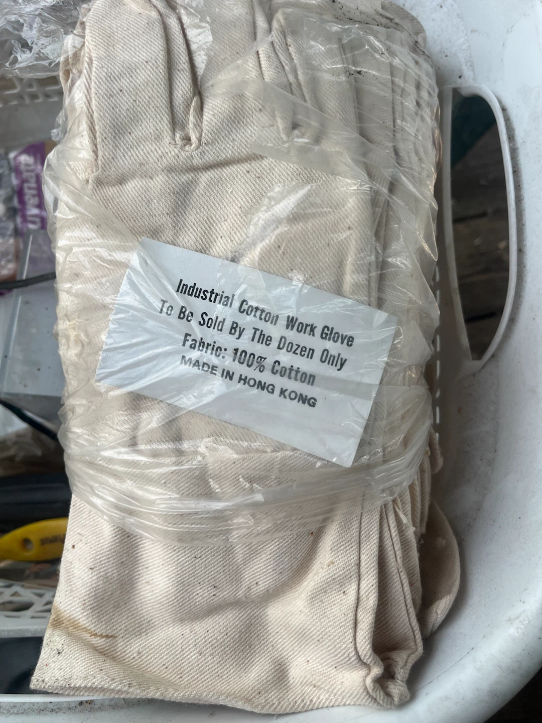 Industrial Cotton Work Gloves