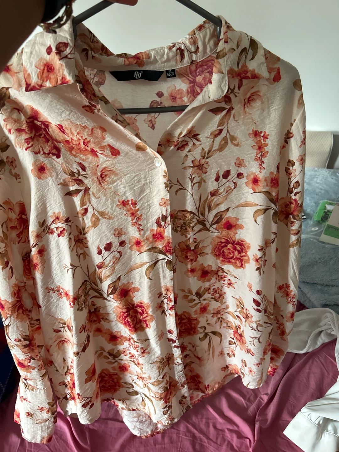 Button up Flowery shirt
