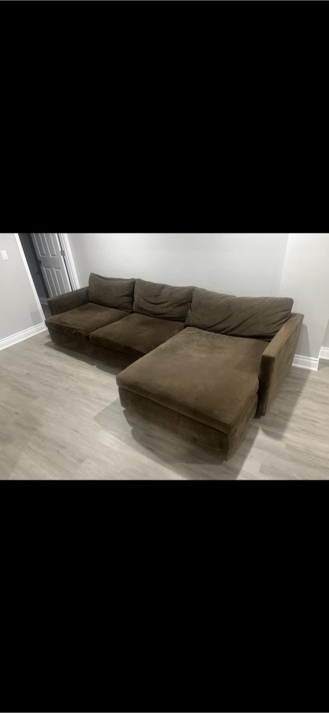 Brown Sectional Sofa