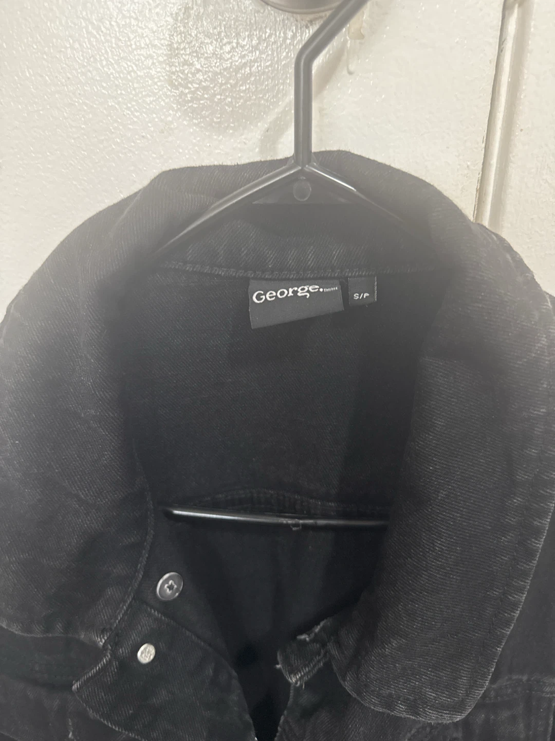 George black denim jacket with grey sleeves - photo 2