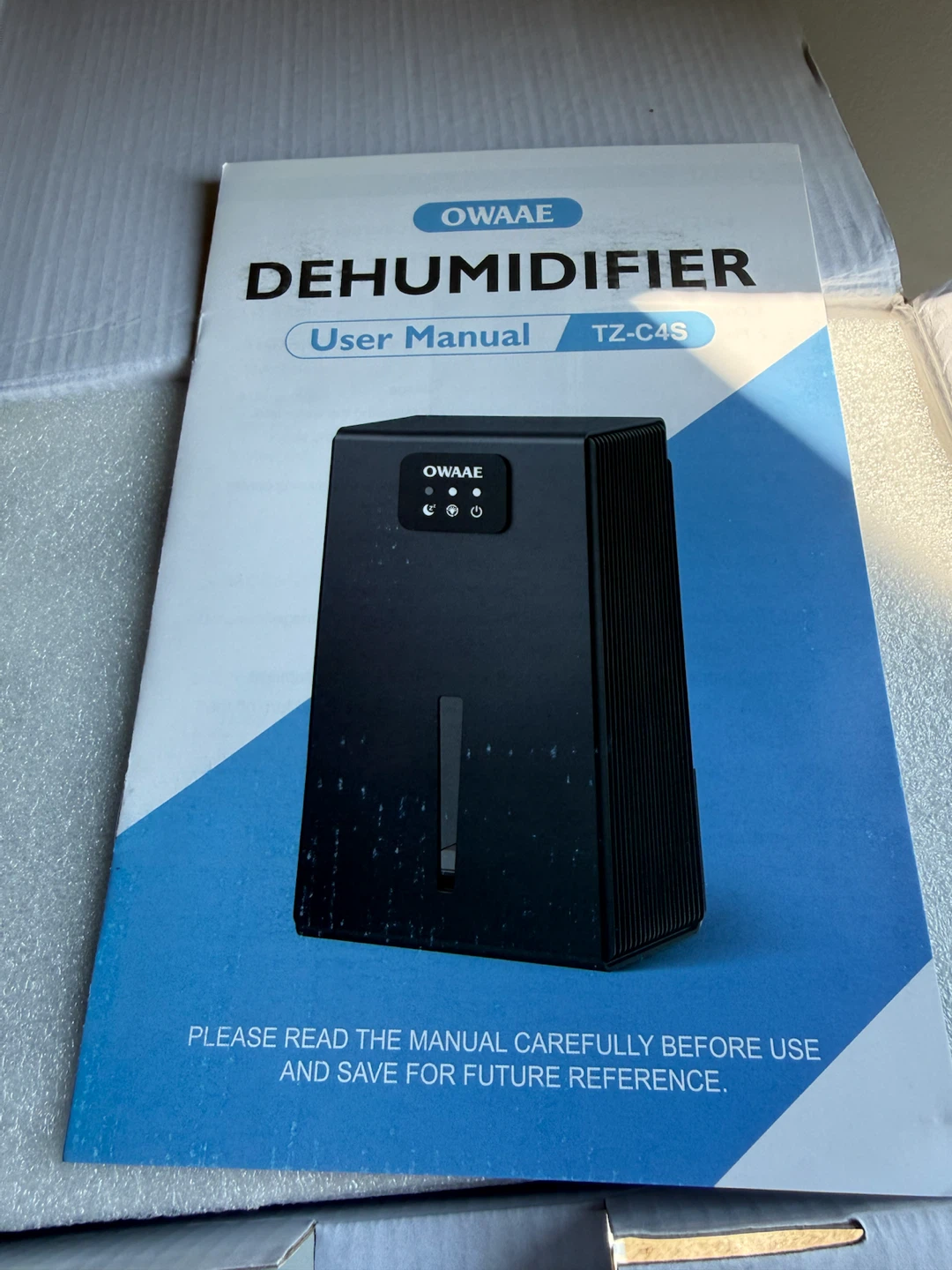 OWAAE Dehumidifier Model TZ-C4S - photo 5