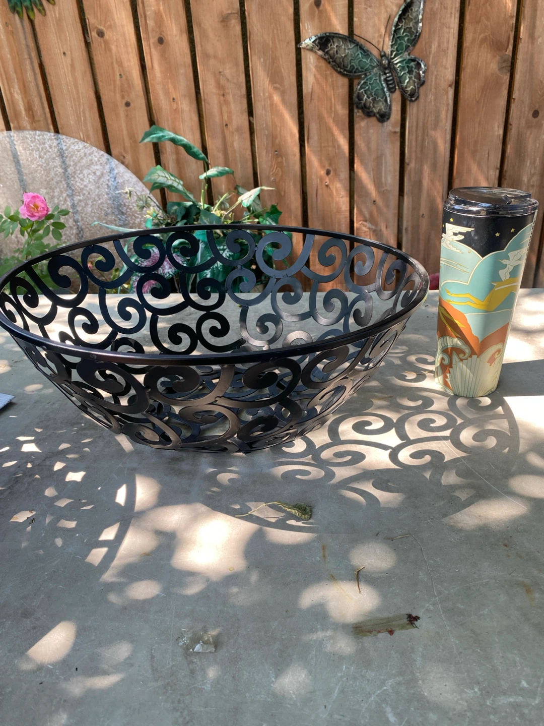 Set of 4 Decorative Black Metal Bowls - photo 2