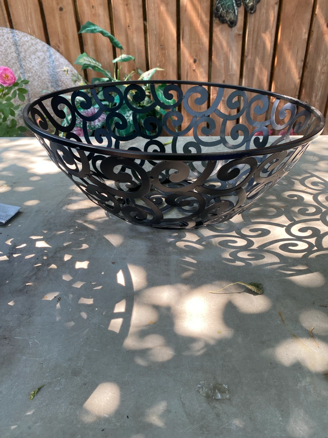 Set of 4 Decorative Black Metal Bowls - photo 3