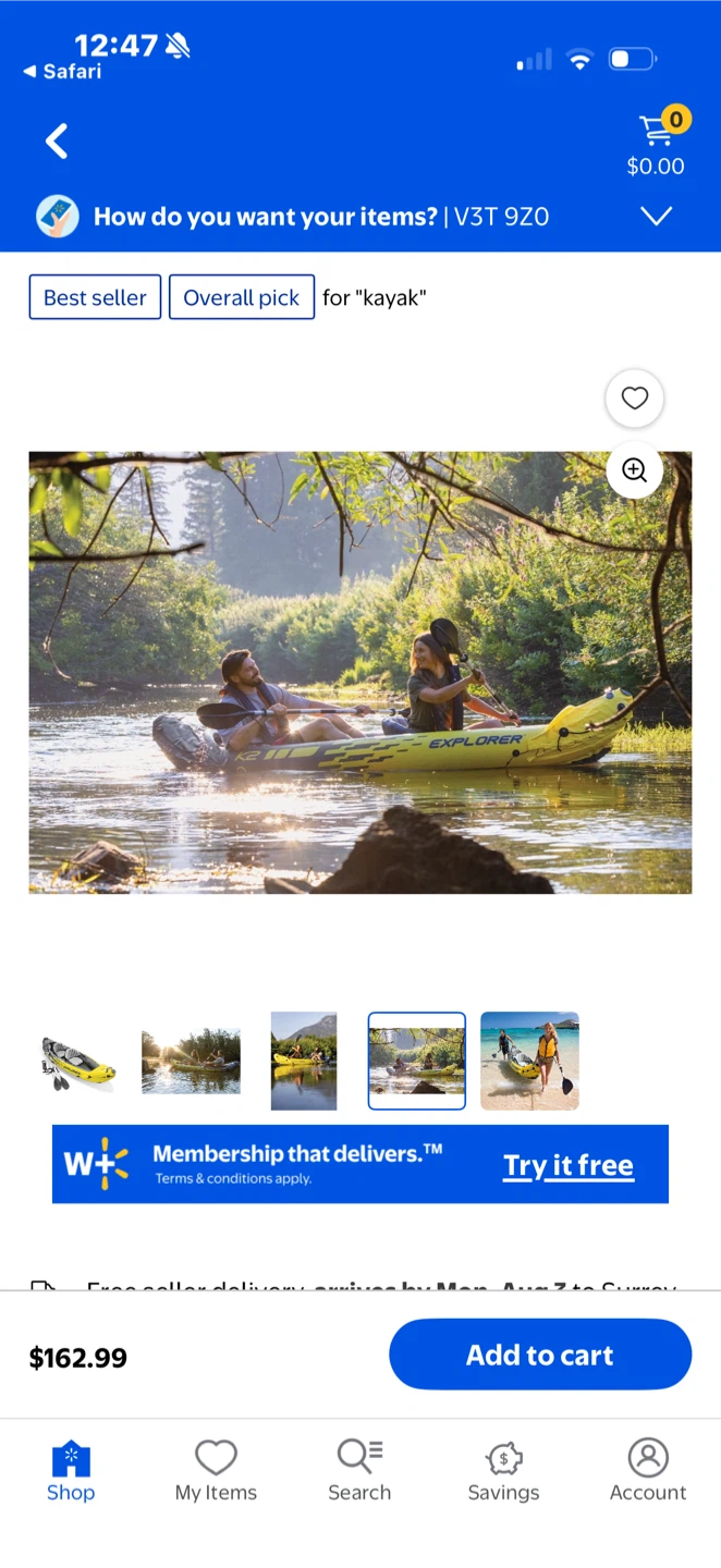 Intex Explorer K2 Kayak - photo 2