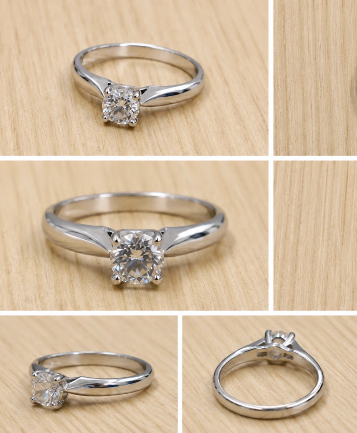 18k White Gold Diamond Ring - photo 2