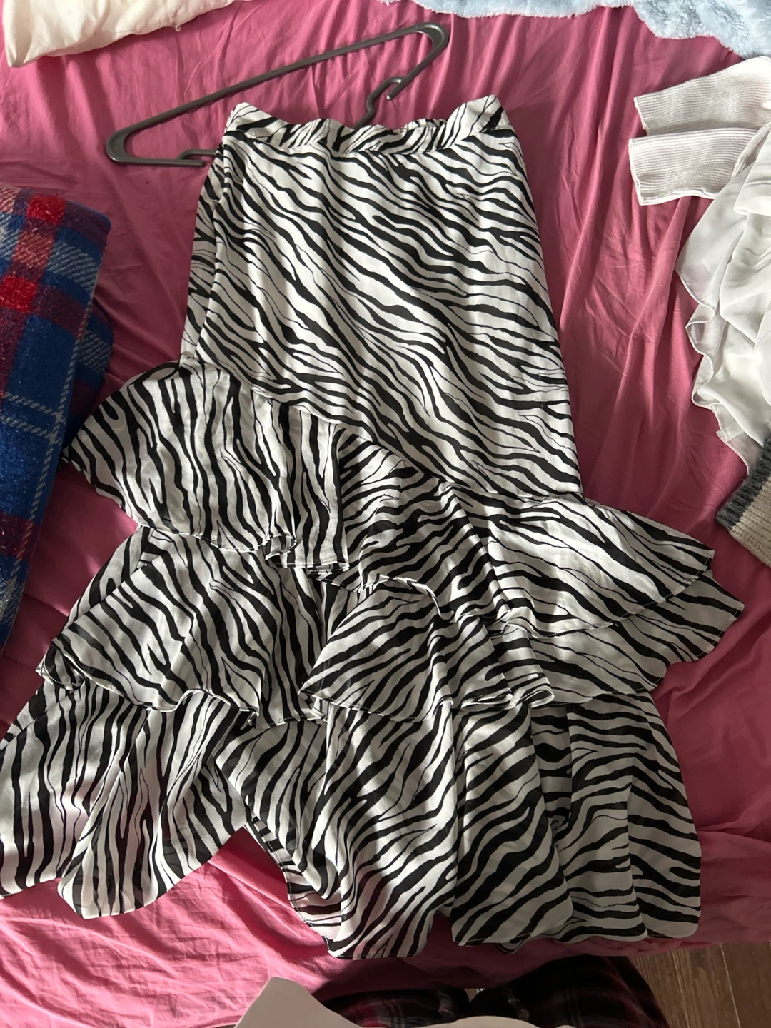 Soft silk skirt