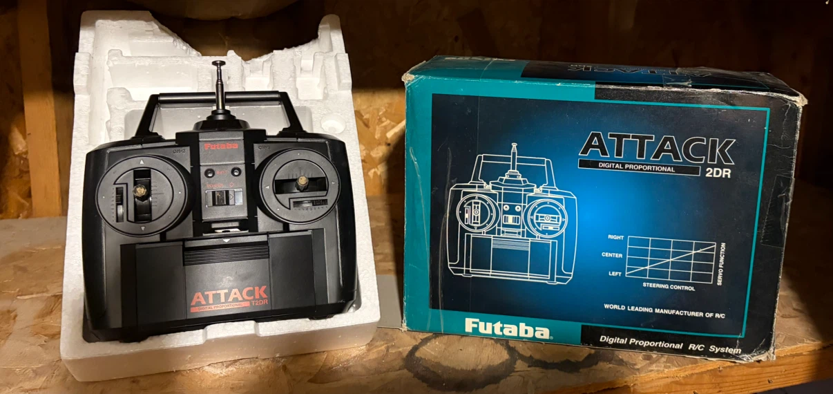 Futaba Attack 2DR Digital Proportional R/C System Transmitter