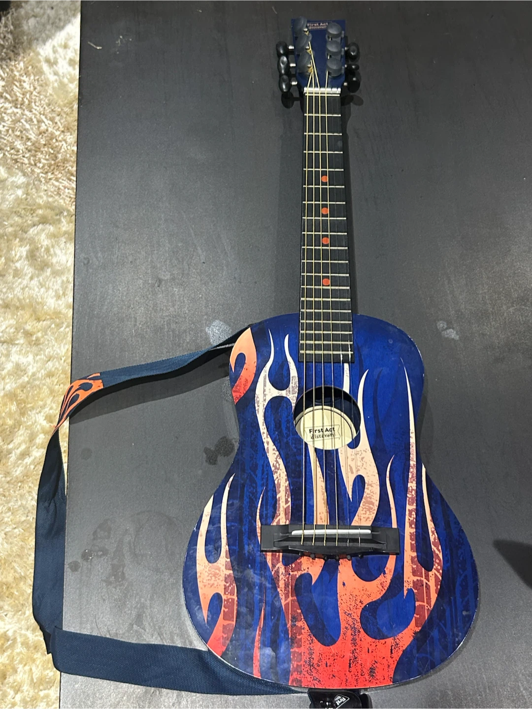 First Act Blue Flame Guitar - photo 2