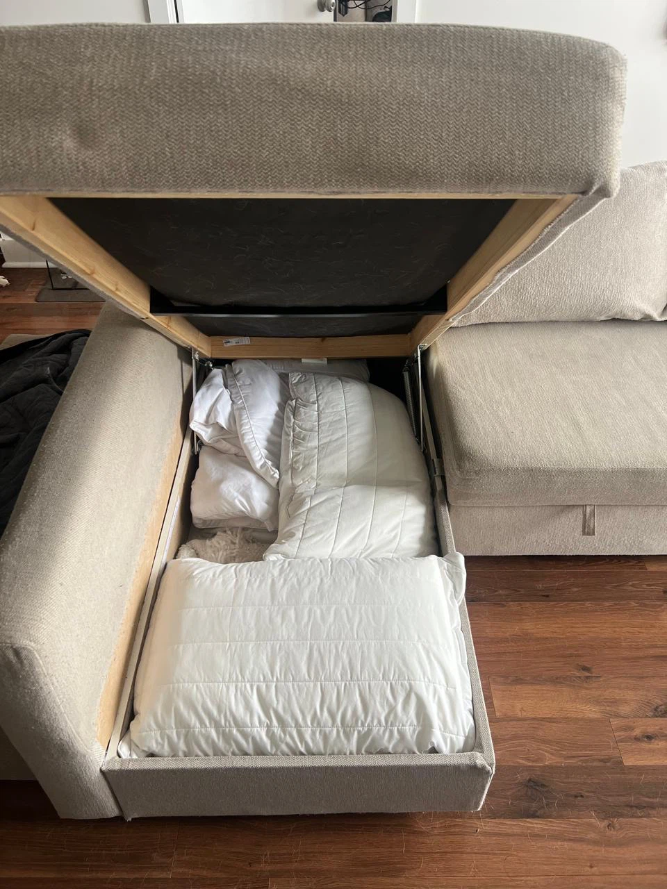 IKEA Sectional Sofa with Storage - photo 5