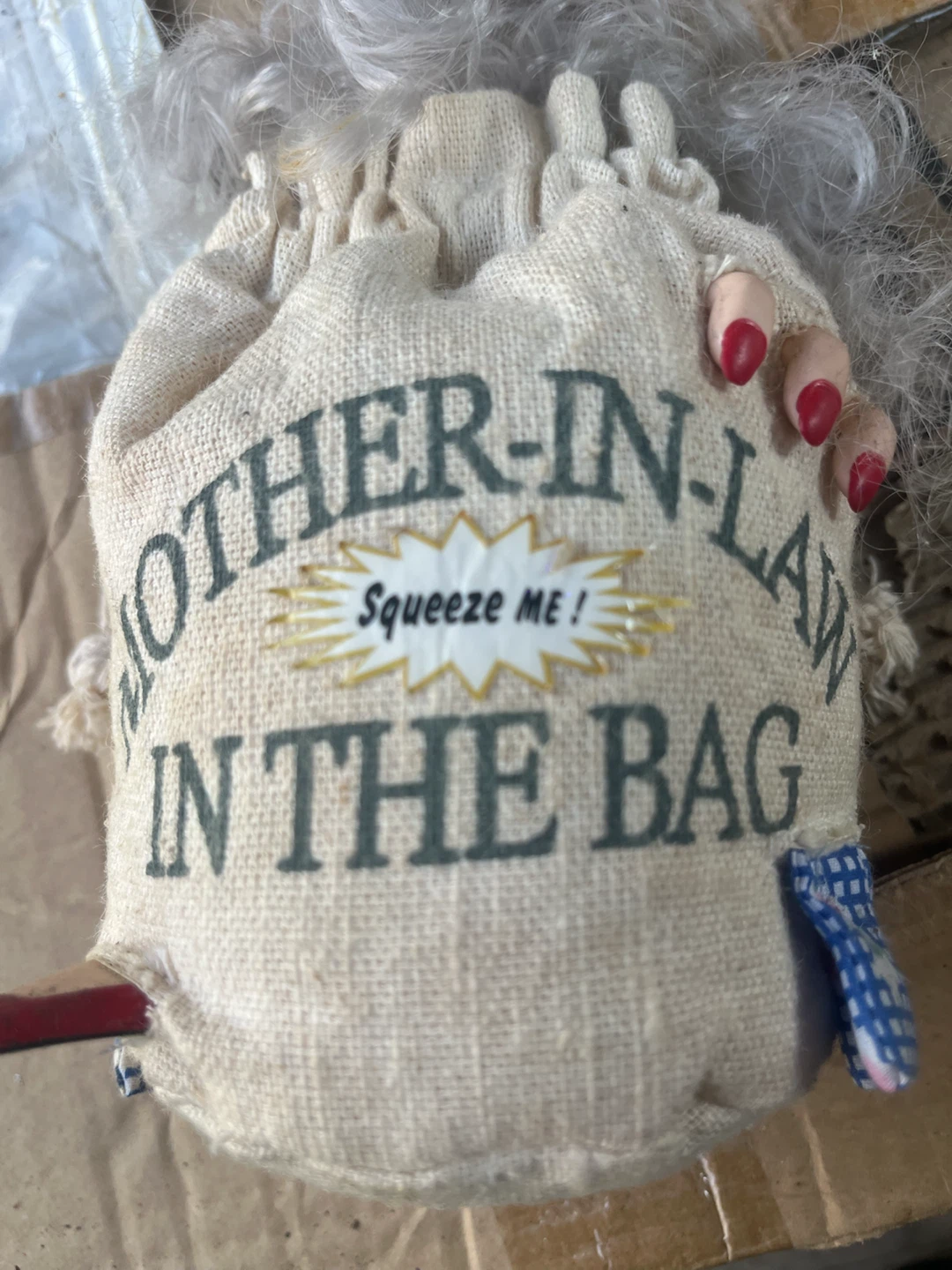 Mother-In-Law In The Bag Novelty Toy