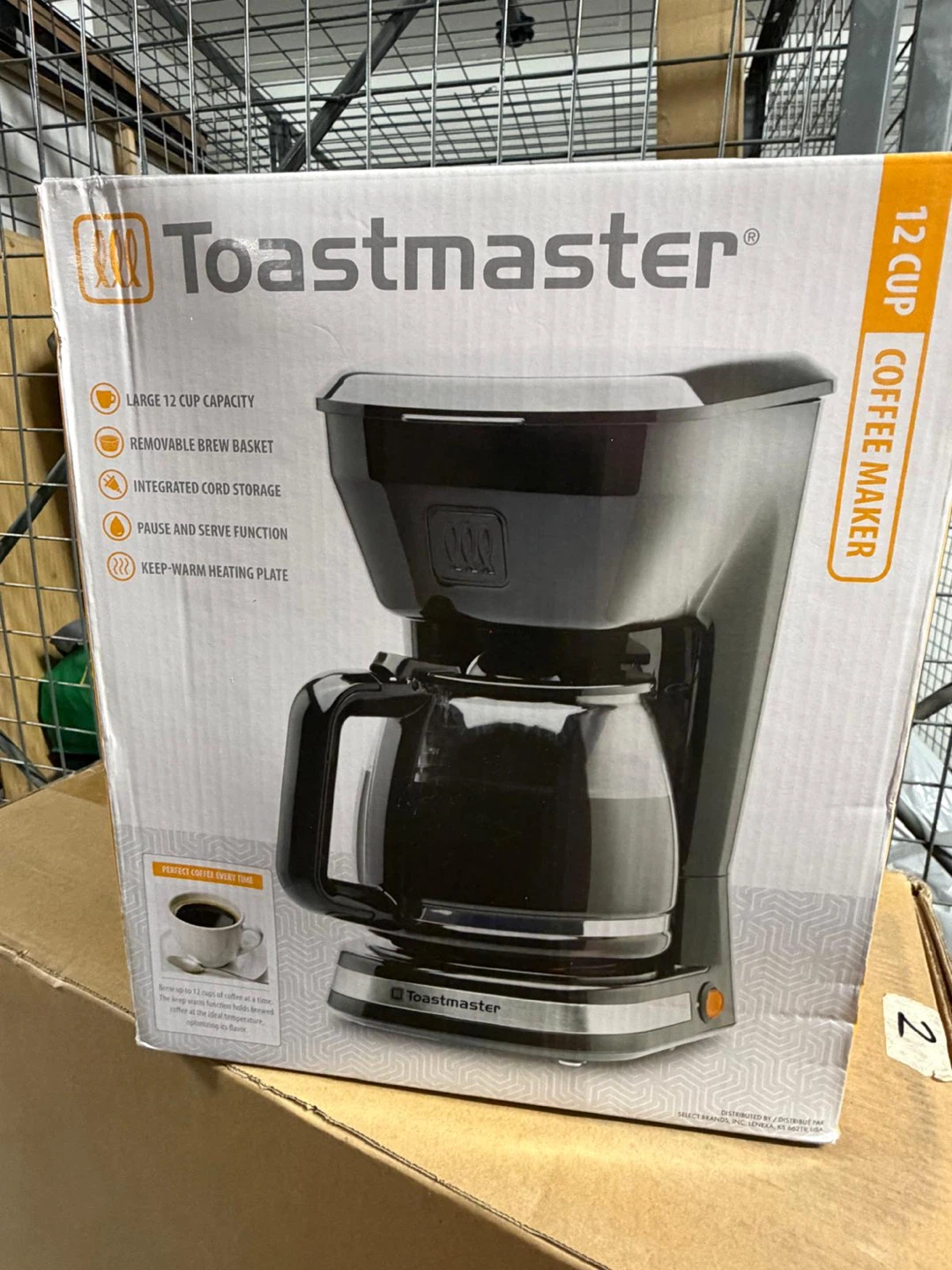 Toastmaster 12 cups Coffee Maker