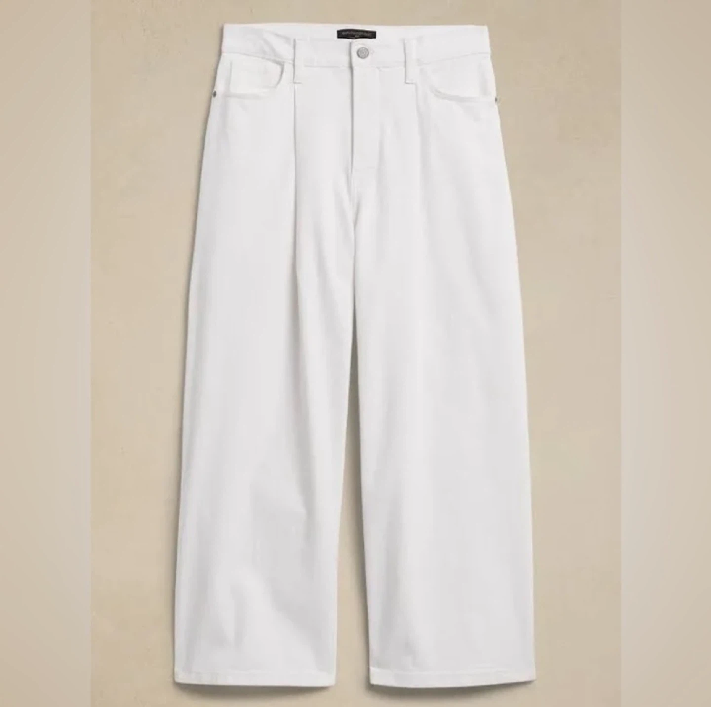 Banana republic white wide leg jeans - photo 4