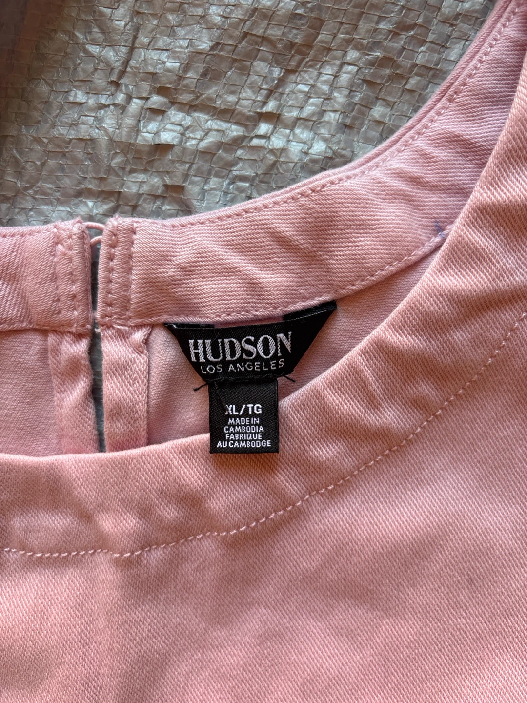 HUDSON LOS ANGELES Pink Sleeveless Dress XL/TG - photo 2