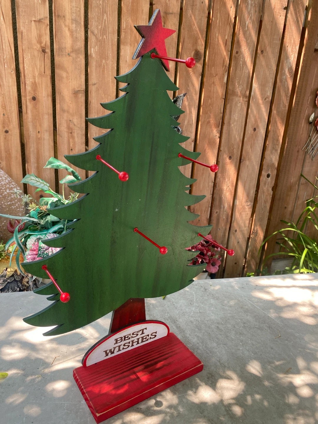 Wooden Christmas Tree display rack - photo 2