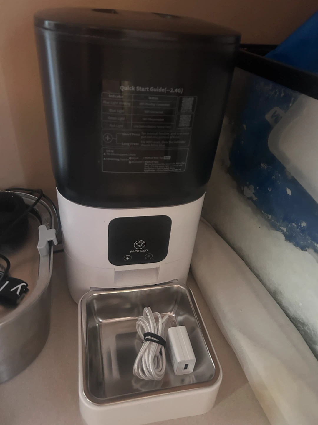 Ppapfeed Automatic Pet Feeder & Water Fountain - photo 2