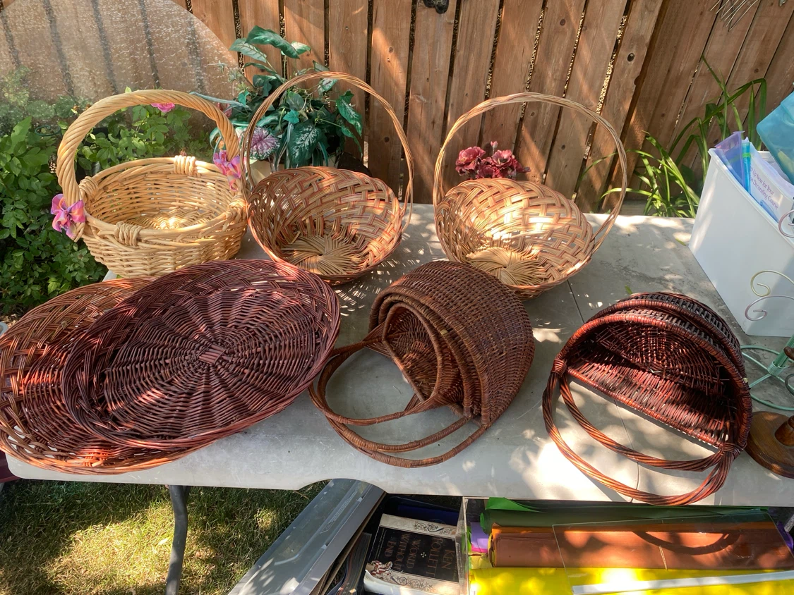 Assorted Wicker Baskets