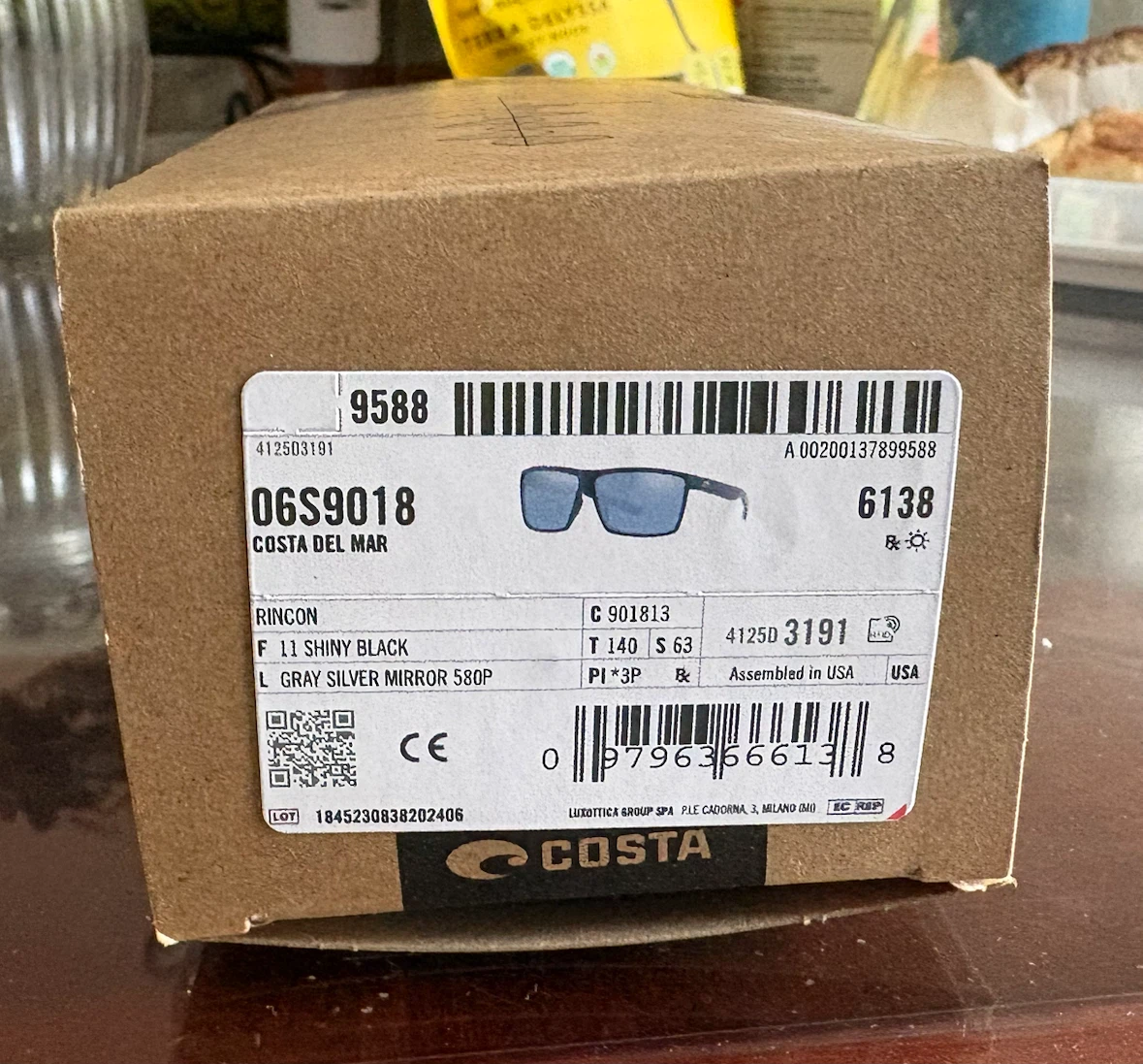 Costa Del Mar Rincon Sunglasses - Shiny Black - photo 5