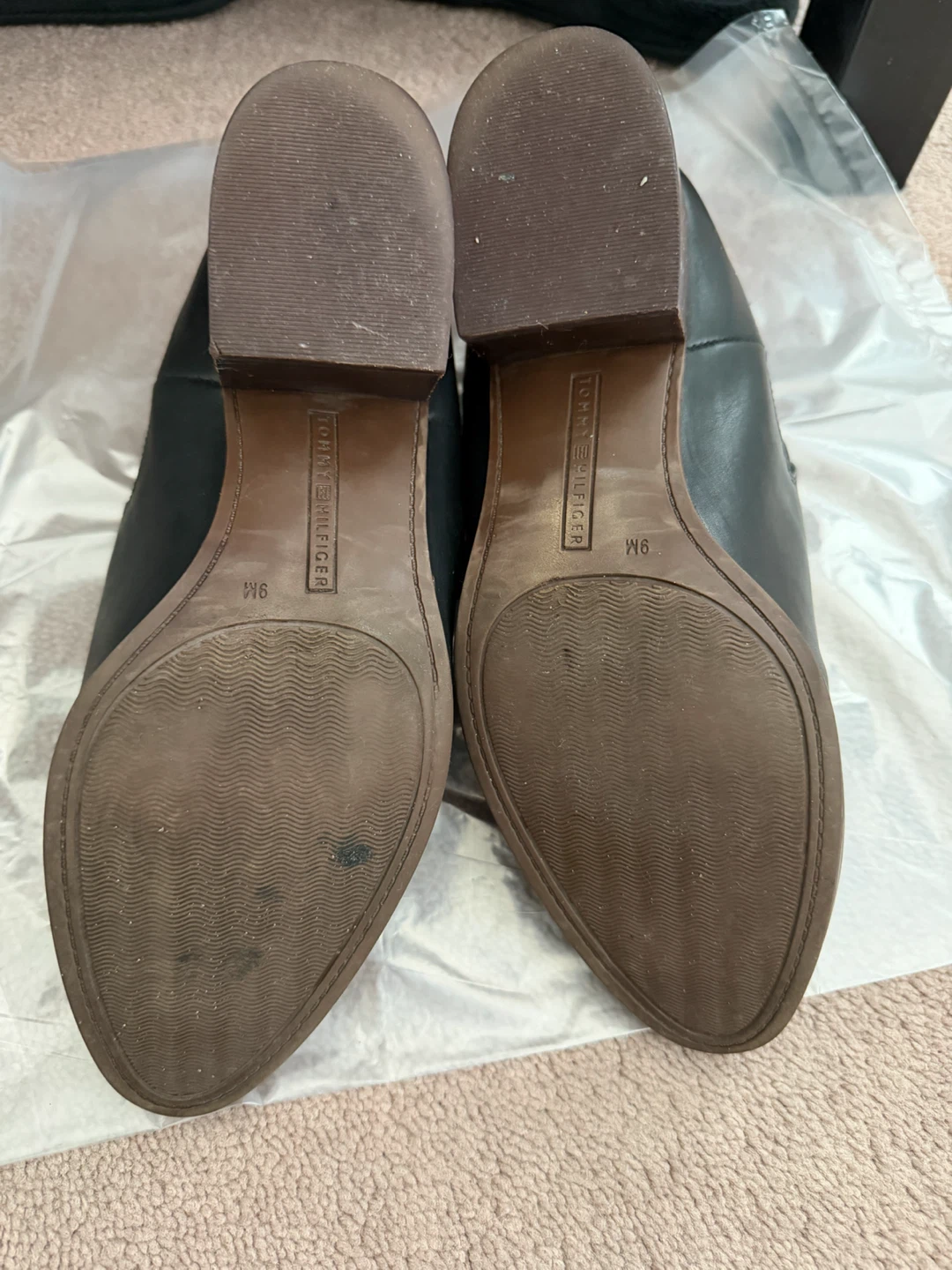 Tommy Hilfiger Black Leather Chelsea Boots - photo 5
