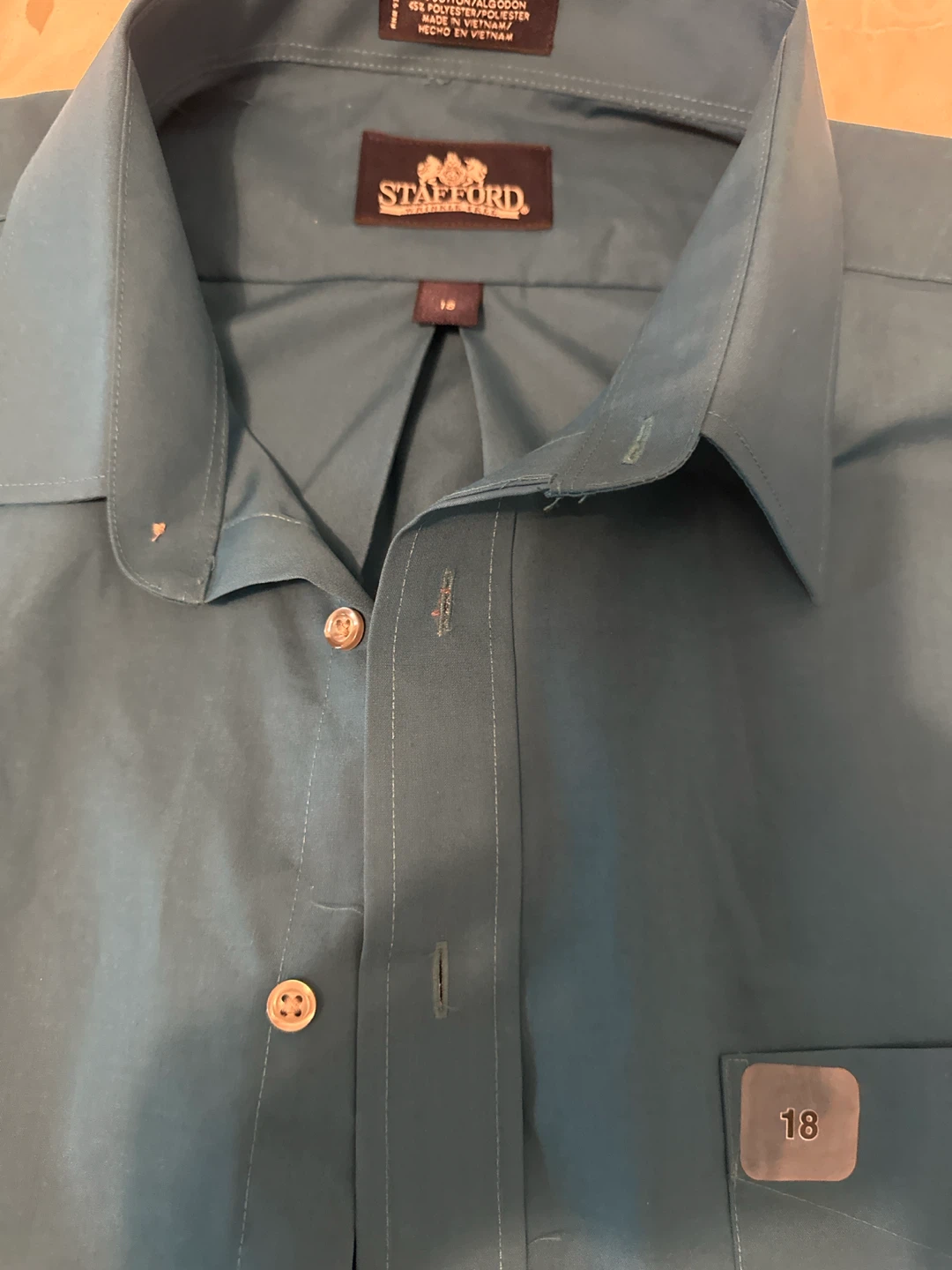 Stafford Wrinkle Free Dress Shirt - photo 2