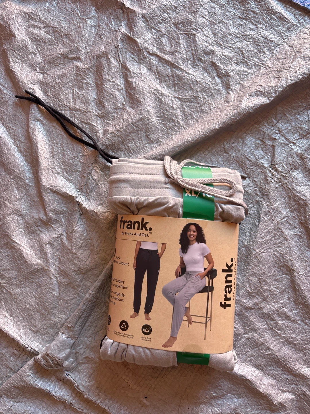 Frank And Oak XL/TG Ultra-Soft Ladies' Cargo Lounge Pant