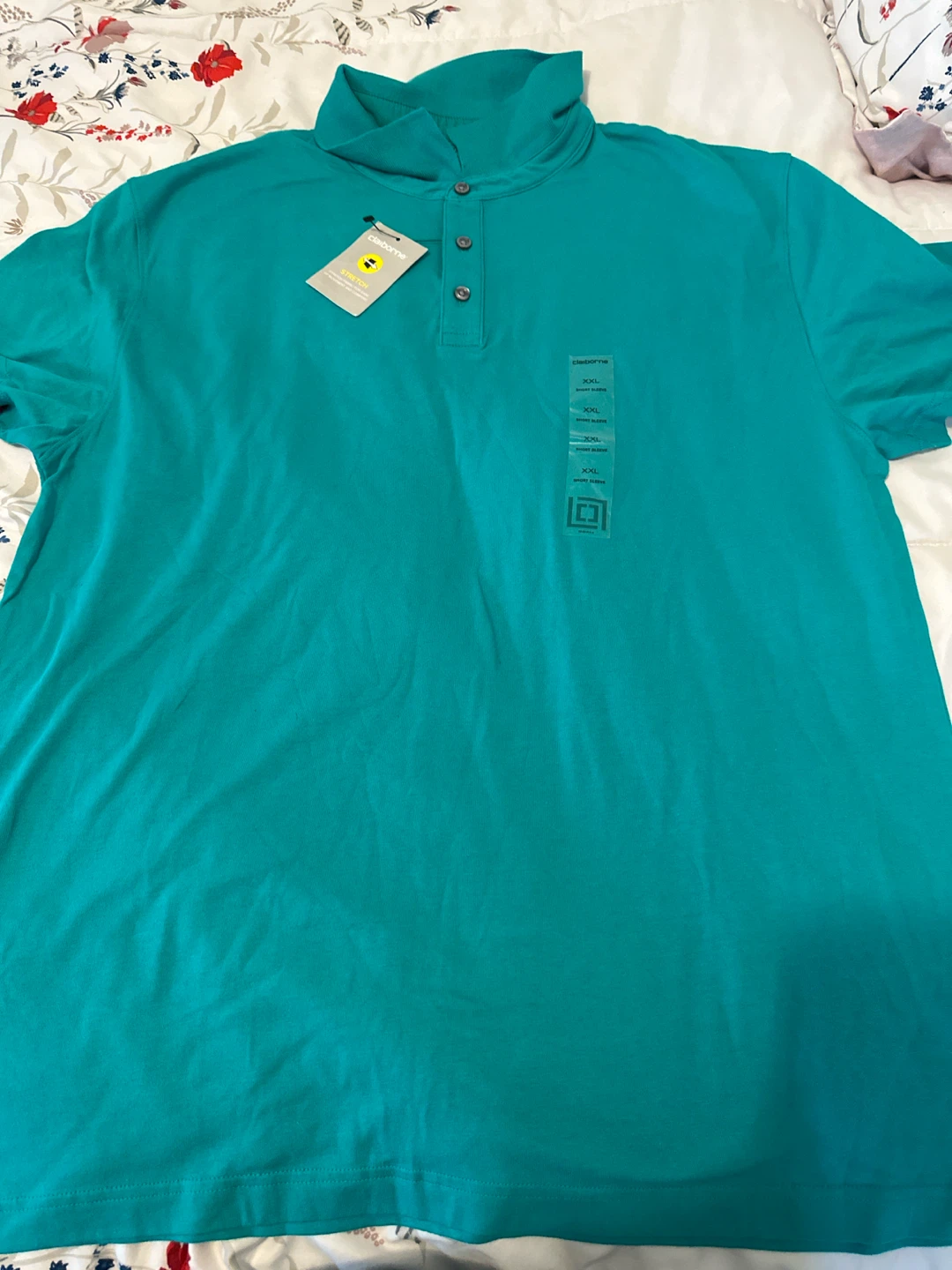Claiborne Short Sleeve Polo Shirt XXL - photo 2