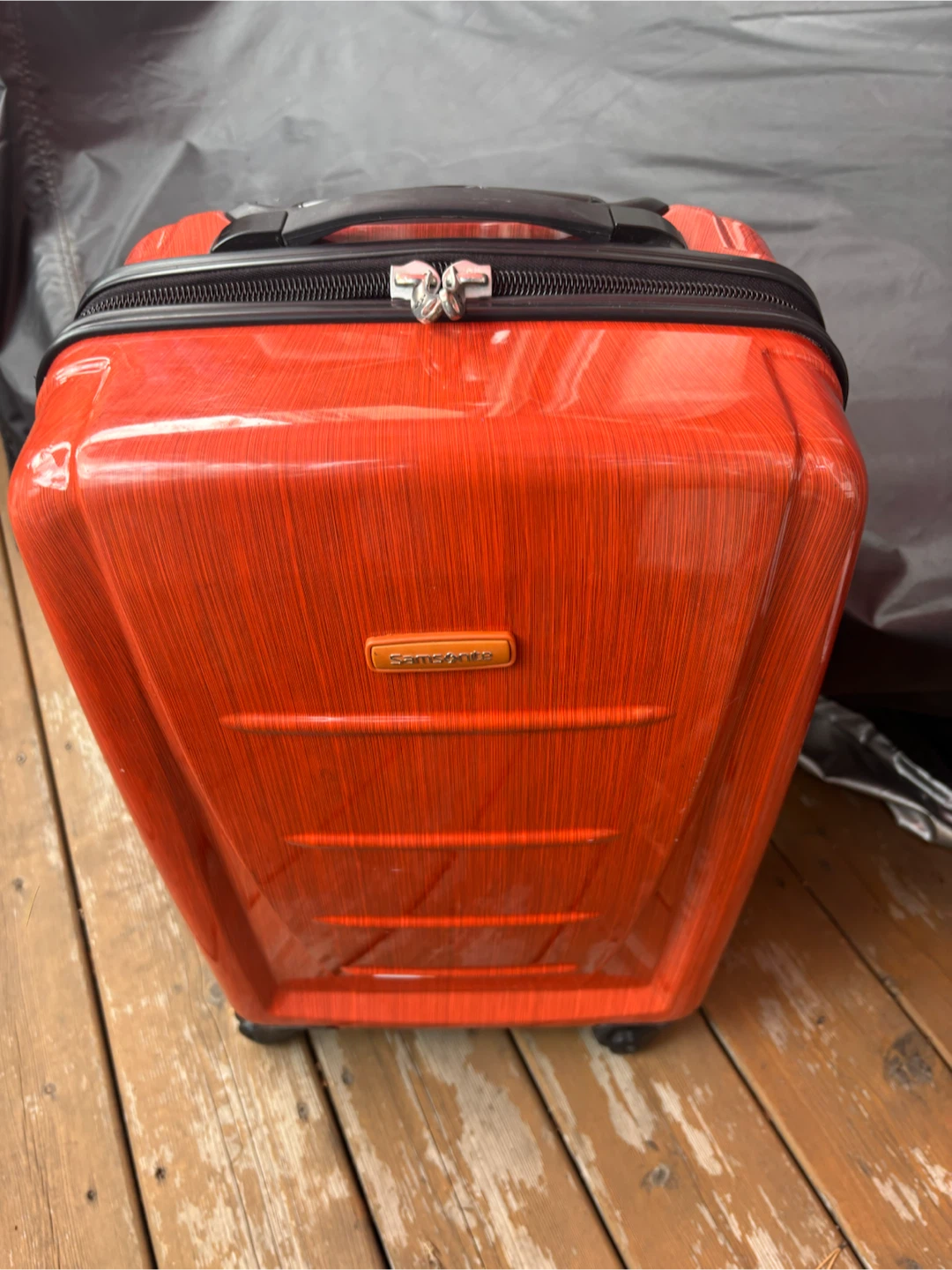 Samsonite Orange Hardside Spinner Luggage