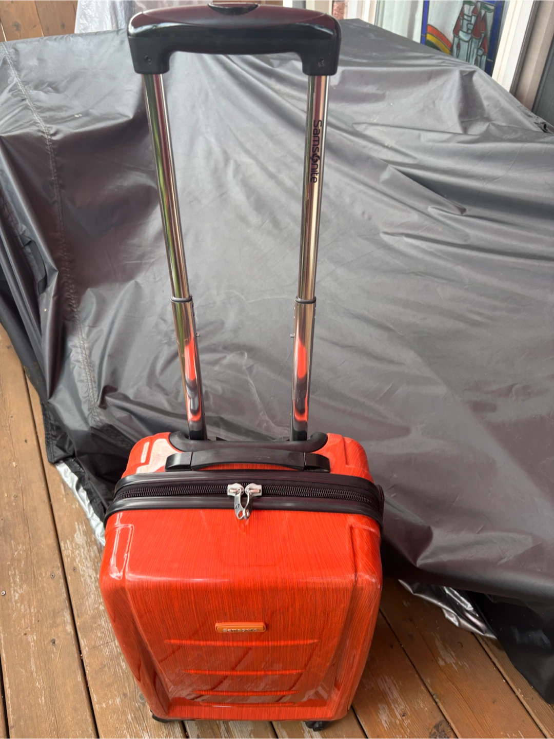 Samsonite Orange Hardside Spinner Luggage - photo 3