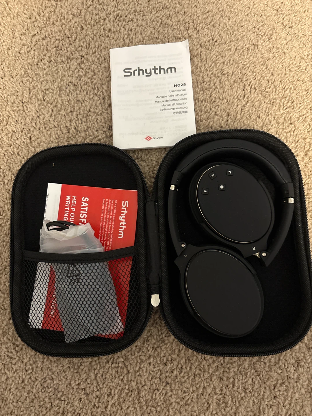 Srhythm NC25 Noise Cancelling Headphones