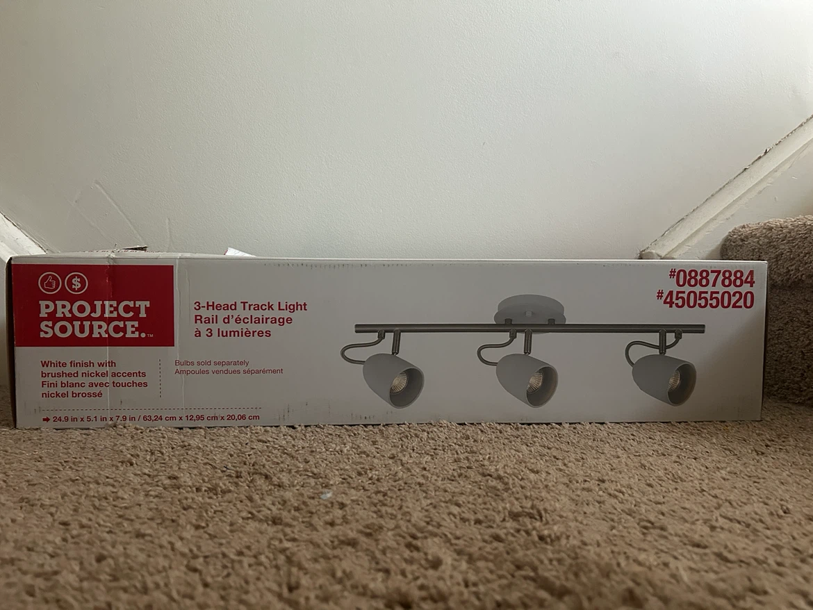 3-Head Track Light