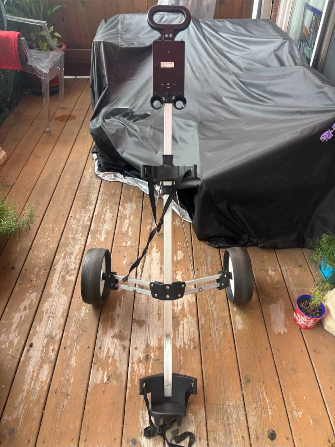 3-Wheel Golf Push Cart - photo 2