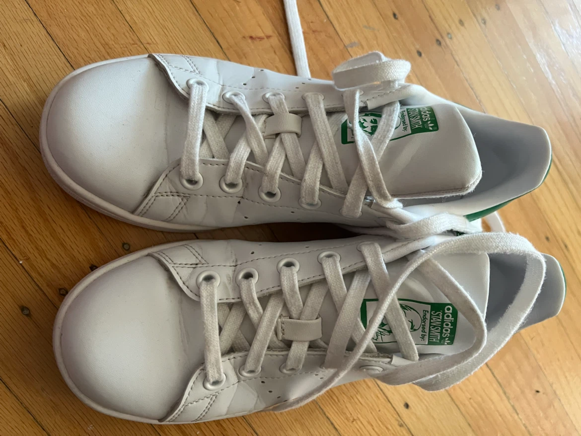 Adidas Stan Smith White Green Sneakers