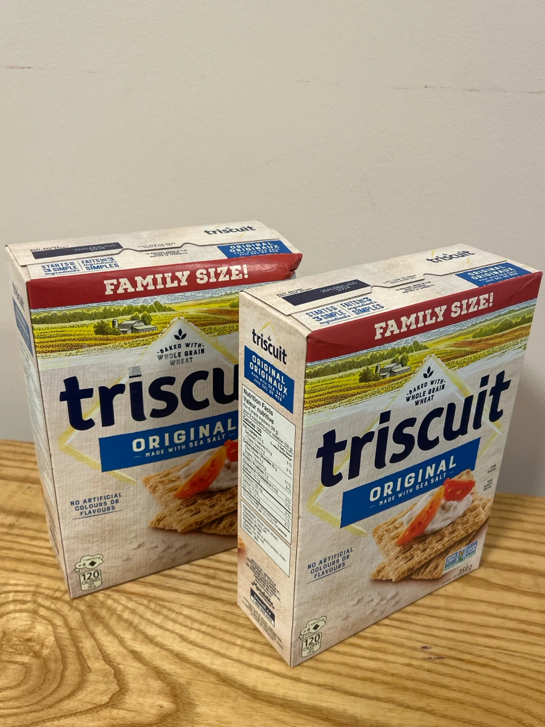 Triscuit Original Whole Grain Wheat Crackers -