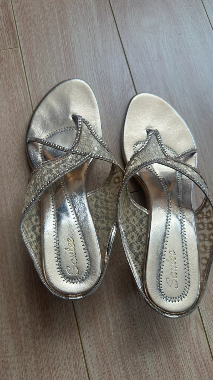 Sarlee Women's Embellished Heeled Sandals