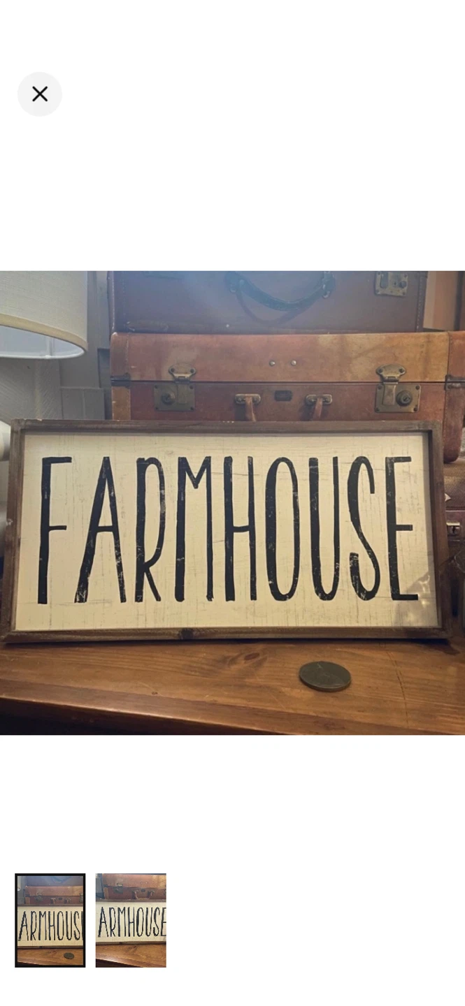 Farmhouse Wooden Sign