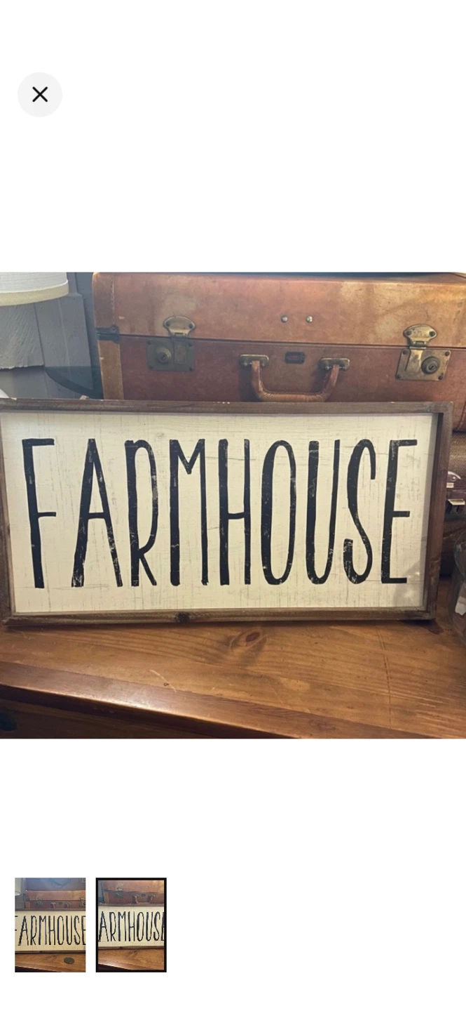 Farmhouse Wooden Sign - photo 2