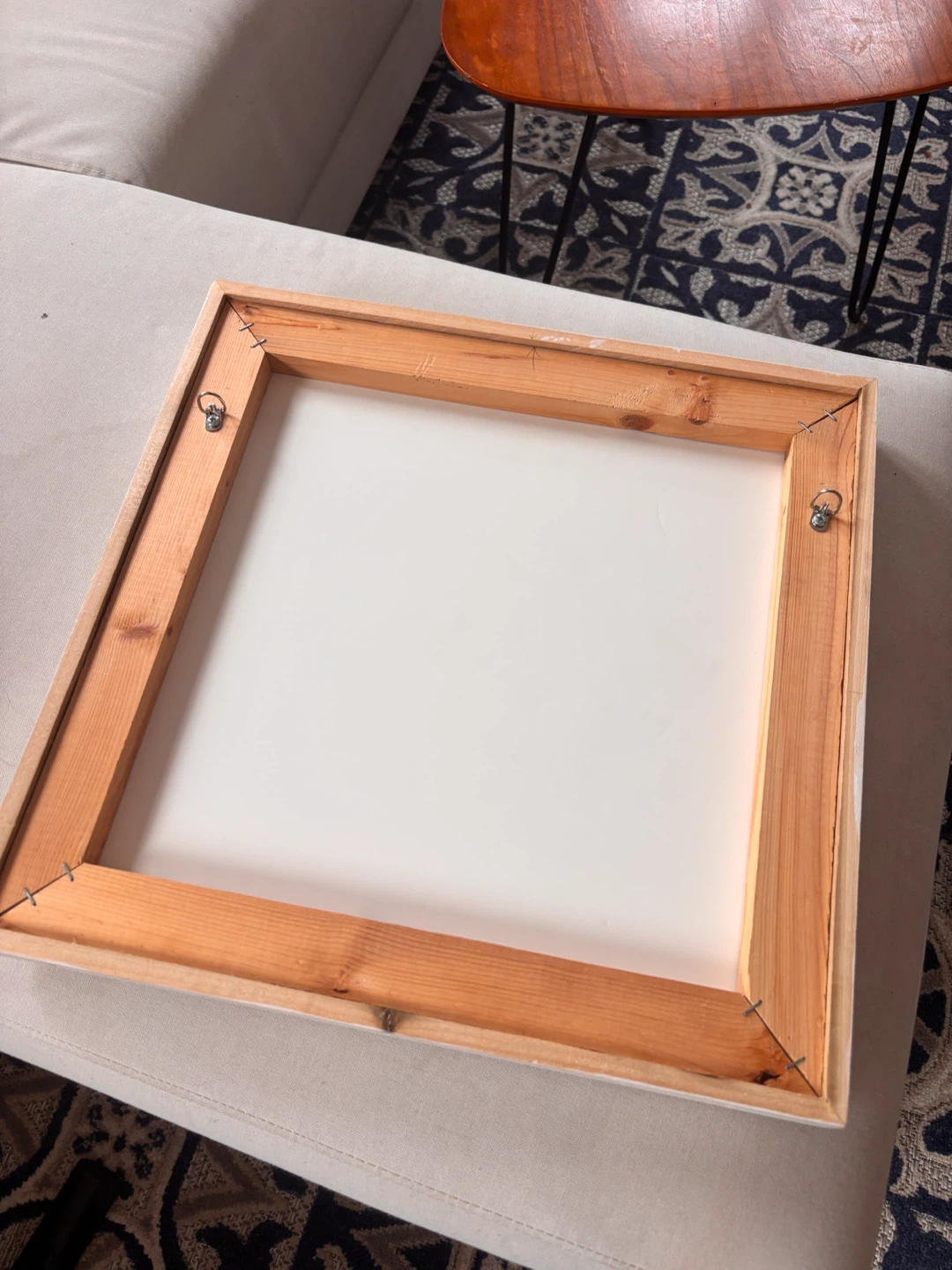 Framed Abstract Art Print 17” x 17” - photo 2