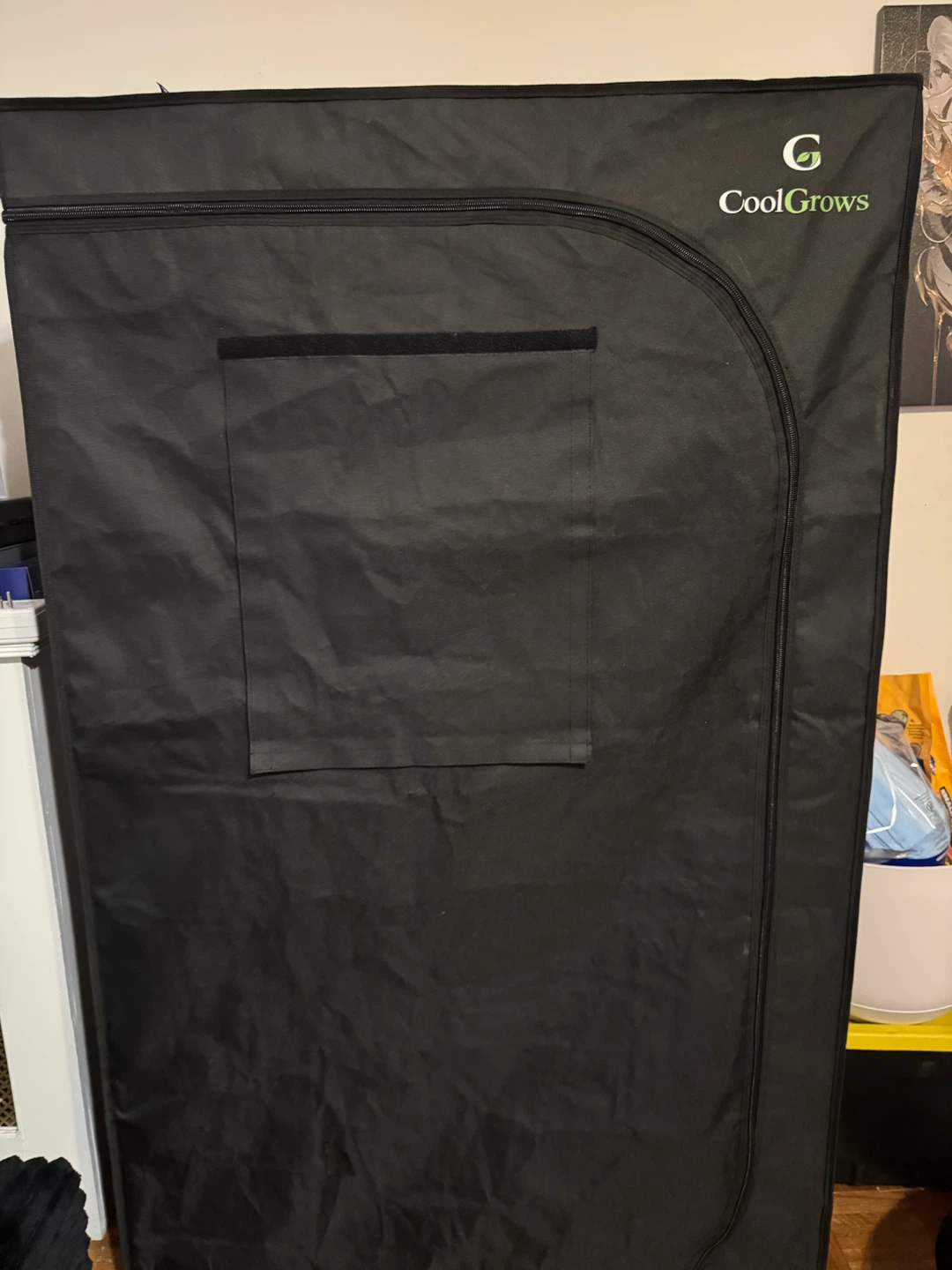 CoolGrows Grow Tent with VIVOSUN LED Light +2 fans - photo 3