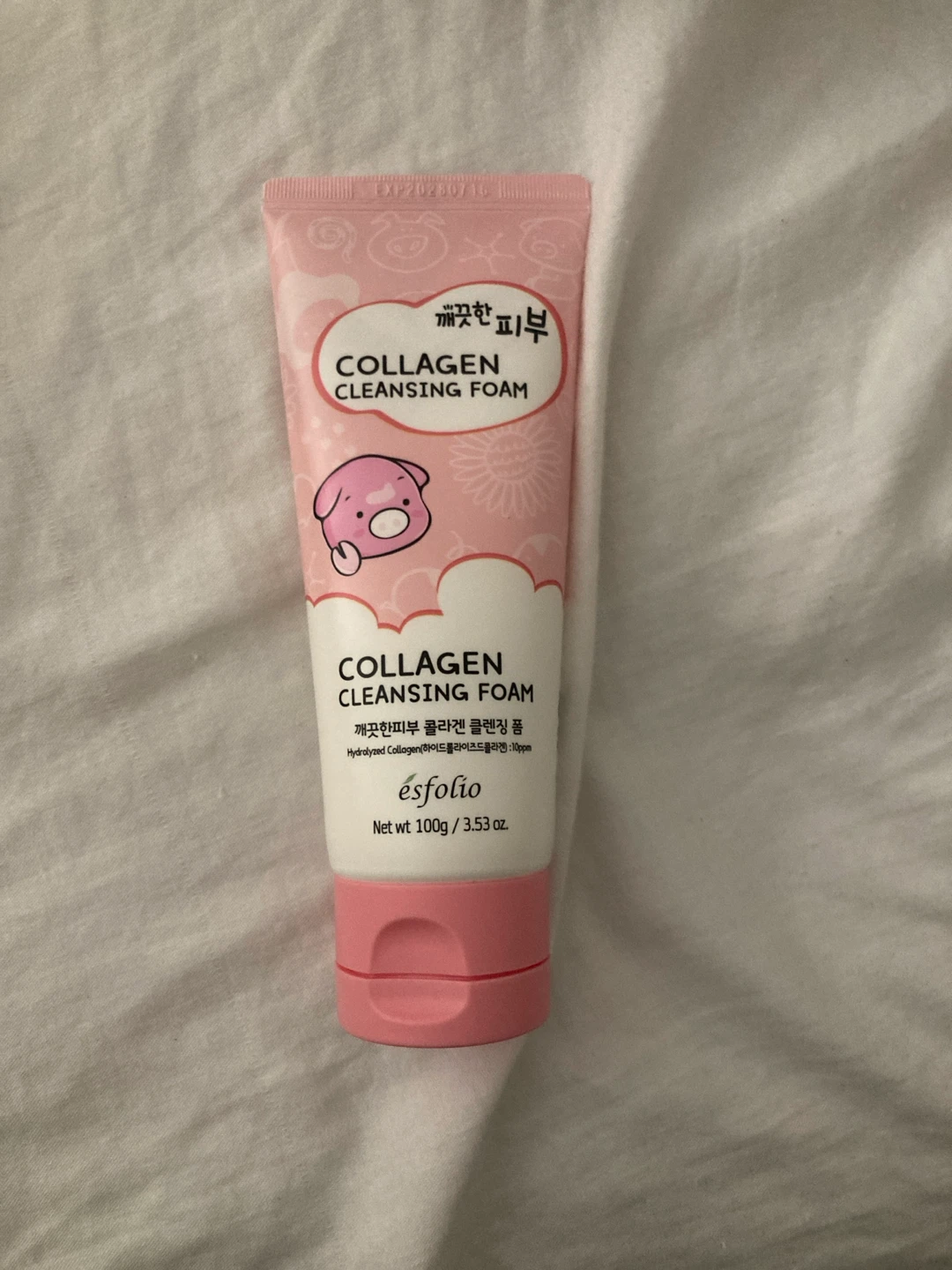 NEVER USED esfolio collagen cleansing foam
