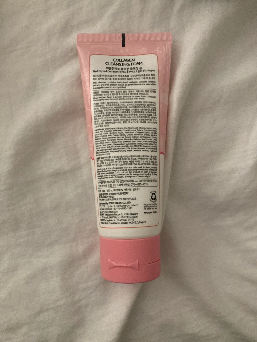 NEVER USED esfolio collagen cleansing foam - photo 2