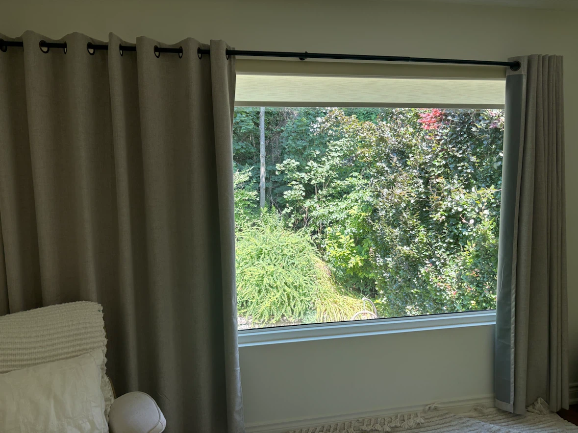 Blackout curtains