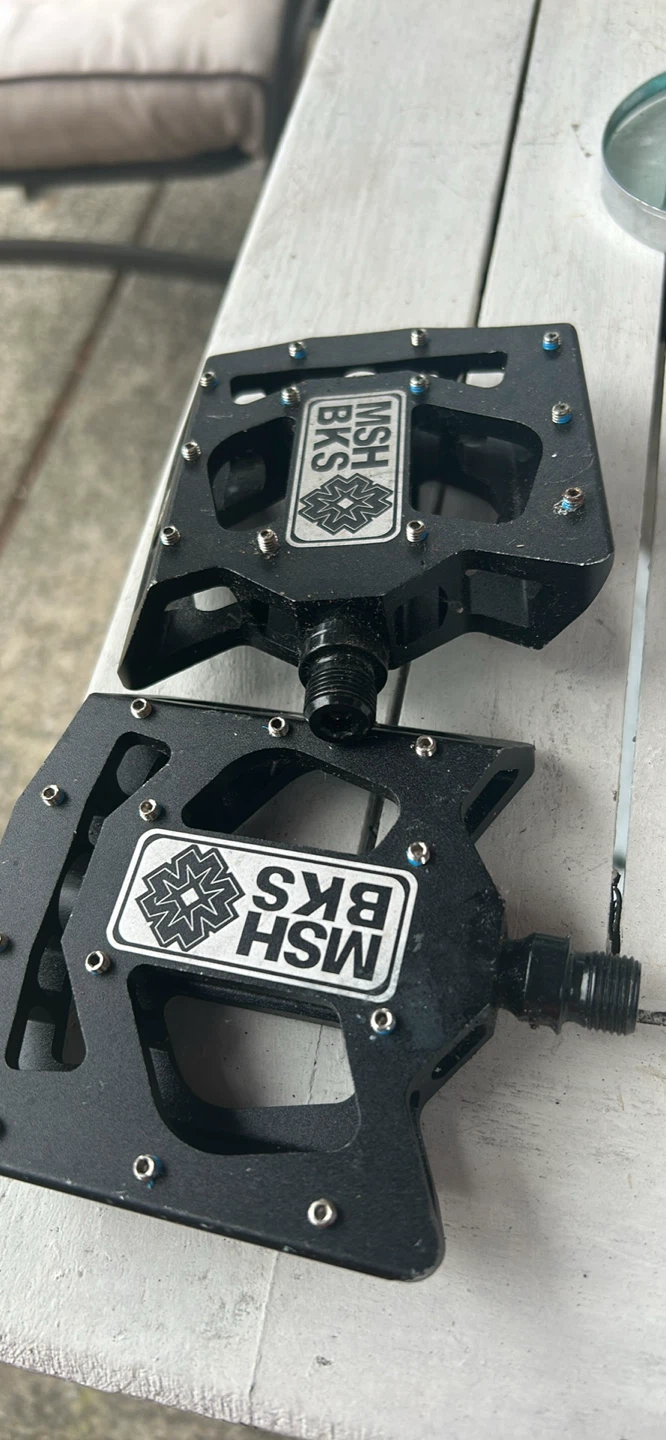 MSH BKS Black Bicycle Pedals - photo 2